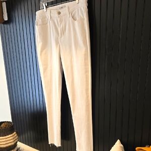 Joe's Mid Rise Jeans Women's Straight Leg White Jeans NWT